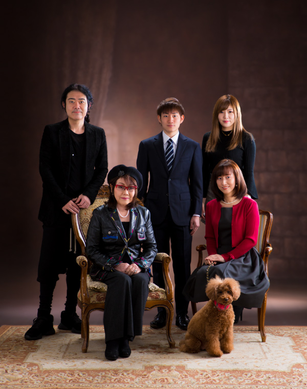 横山スタジオの家族写真は家族らしさを大切にします